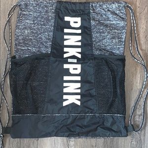 Pink Cinch Bag